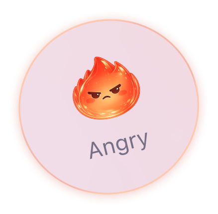 Angry mood